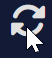The refresh button next to the SPACE balance